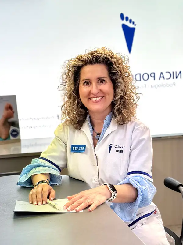 Beatriz Moreno Podóloga Clínica BURI