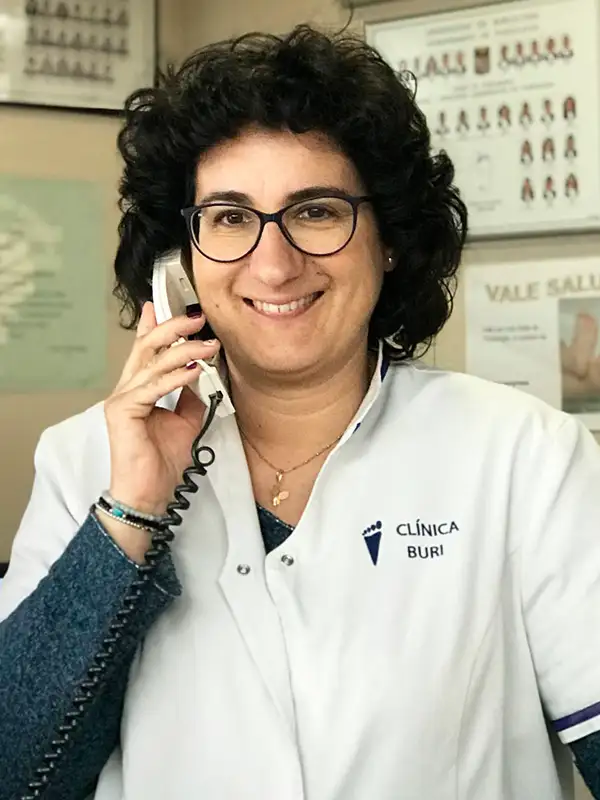 Maribel Secretaria Clínica Podológica BURI